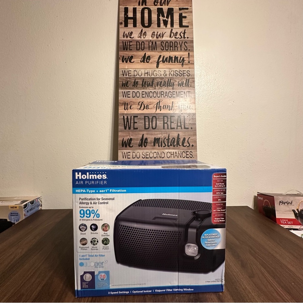 Holmes Black Air Purifier